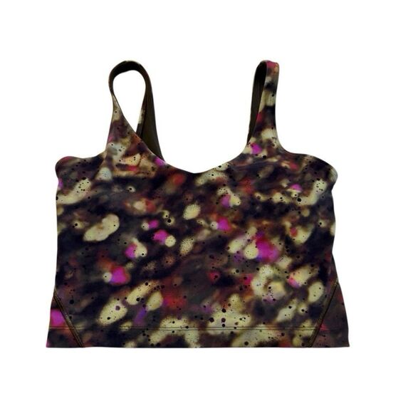 LULULEMON Align Tank Top Womens 4 V-Neck Cropped Workout Gym Athletic - Picture 1 of 5